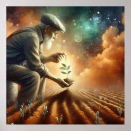 "Väg i tillväxt" Poster