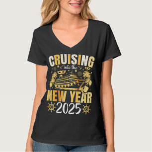 Väg in i nyårsområdet 2025 Kvinnor V T Shirt