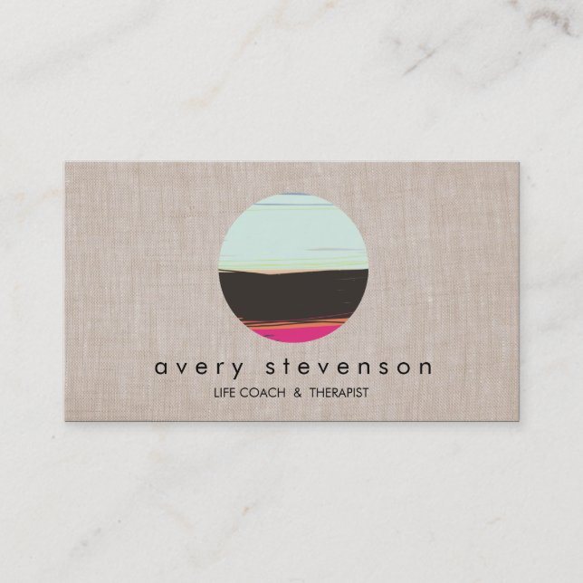 Väg in på Horizon Life Coach och karriärrådgivare Visitkort (Framsida)