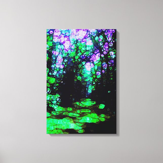 Väg kommer att avslöjas av Måne Canvastryck (Framsida)