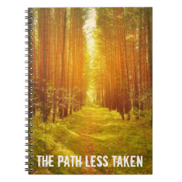 Väg Less Taken Anteckningsbok