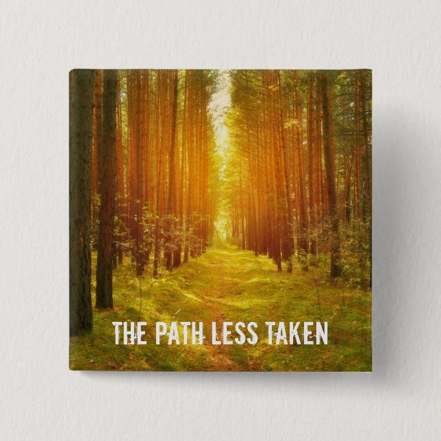Väg Less Taken Knapp (Framsida)