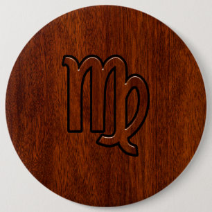 Våg Logga in på Mahogany wood stil Knapp