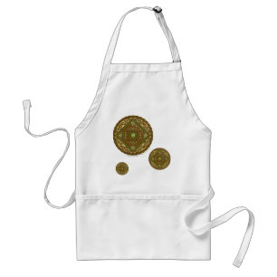 Våg Mandala Apron Förkläde