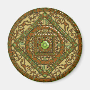 Våg Mandala Magnet