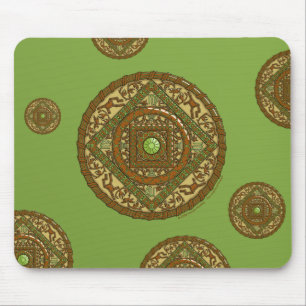Våg Mandala Mousepad Musmatta