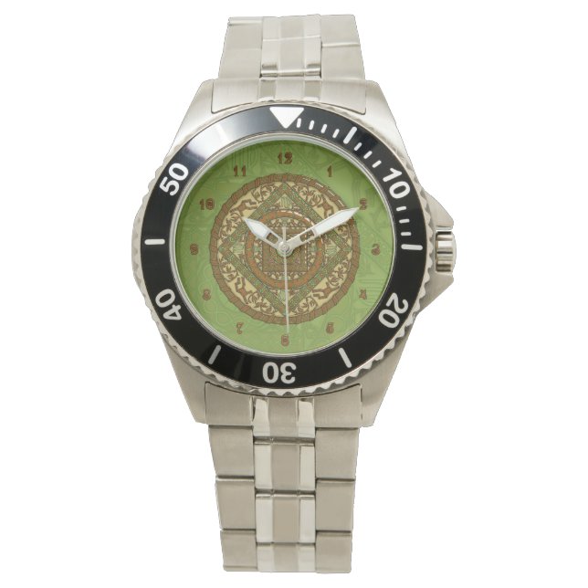 Våg Mandala Watch Armbandsur (Framsida)