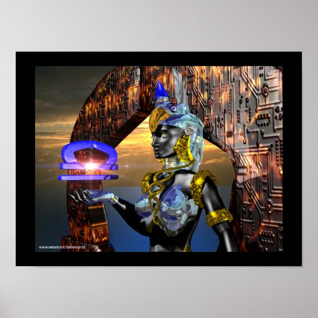 VÅG MED CYBER ATHENA POSTER (Framsidan)