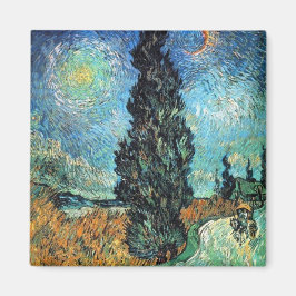 Väg med Cypress och Star Magnet