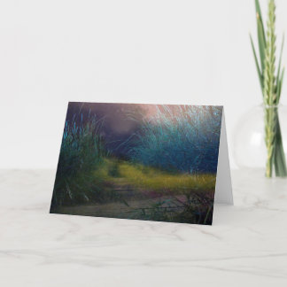 väg med kort för minst beständighet av hälsning