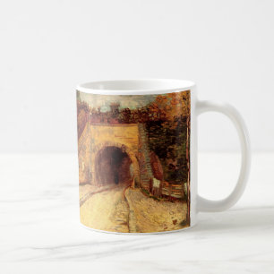 Väg med undergångsviadukt av Vincent van Gogh Kaffemugg