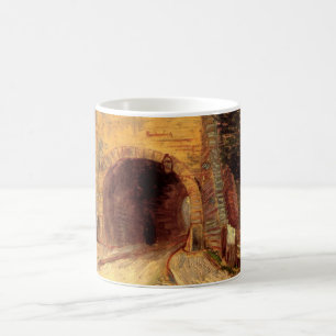 Väg med undergångsviadukt av Vincent van Gogh Kaffemugg