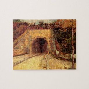 Väg med undergångsviadukt av Vincent van Gogh Pussel