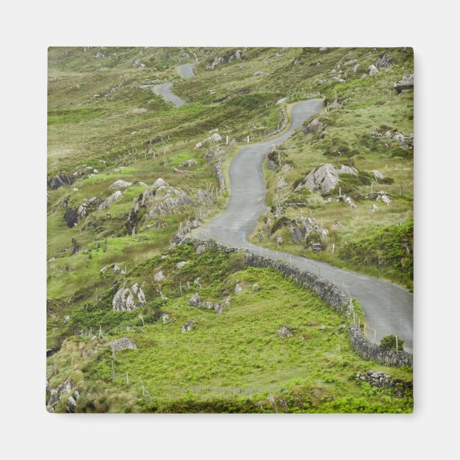 Väg mellan Ballaghacahreen och Caherkeen. Magnet (Framsidan)