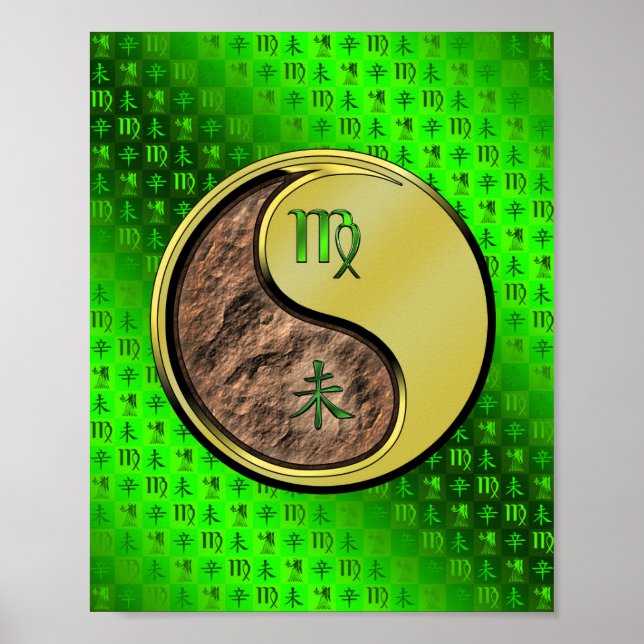 Våg & Metall Goat Poster (Framsidan)