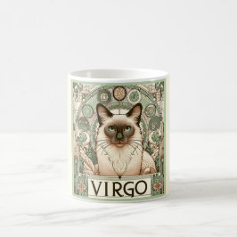 Våg Metikulär katt Zodiac Kaffemugg