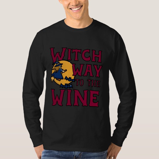 Väg mot Vin 19 T Shirt (Framsida)