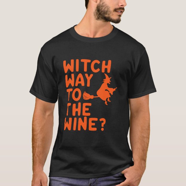 Väg mot Vin Långärmad T Shirt (Framsida)