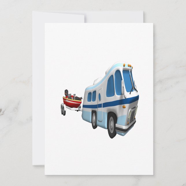 Väg- och fartygresa inbjudningar (Framsida)