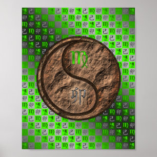 Våg och jordkanin poster