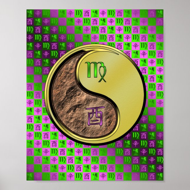 Våg och Metall Tupp Poster (Framsidan)