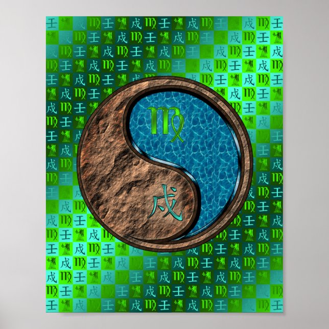 Våg och Vatten Hund Poster (Framsidan)