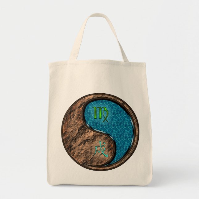 Våg och Vatten Hund Tygkasse (Framsidan)