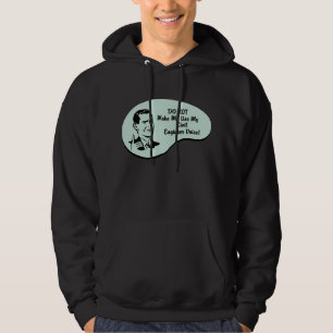 Väg-och vattenbyggnadsingenjör uttrycker sweatshirt med luva
