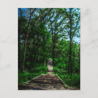 Väg på livstidsvykort vykort