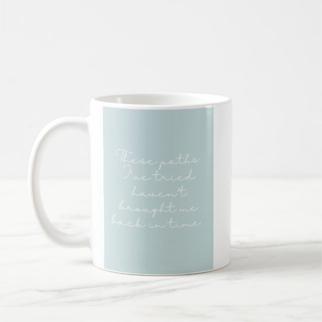 Väg Poetry Mugg (Vänster)