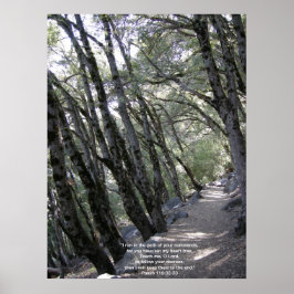 Väg Poster med Psalm 119:32