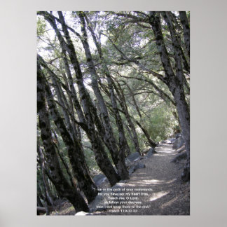 Väg Poster med Psalm 119:32