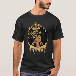 Våg Queen   Afro Queen   Amerikaner i Afrika T Shirt
