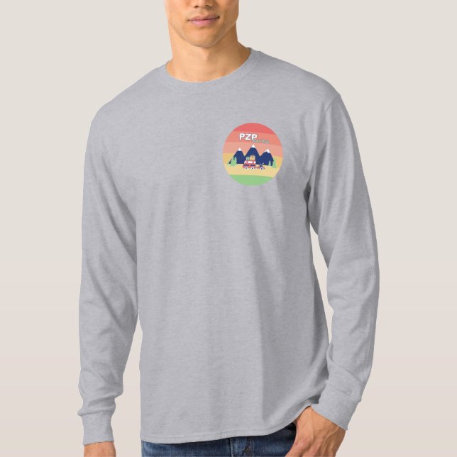 Väg Resa Långärmad 2 T Shirt (Framsida)