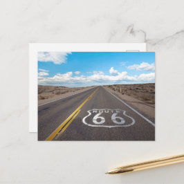 Väg-resa Route 66 vykort