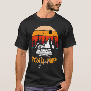 Väg Resa Squad off Road Camping Family Vacation A T Shirt