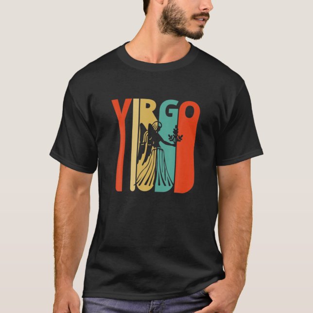Våg Retro Vintage T Shirt (Framsida)