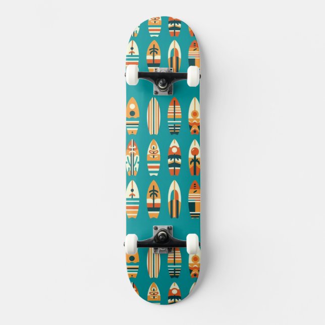 Våg ryttare mini skateboard bräda 18,5 cm (Framsida)