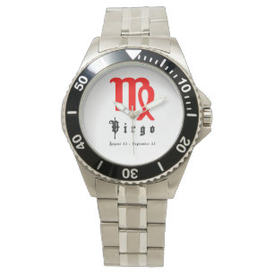 Våg Sign Astrology Zodiac Armbandsur
