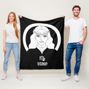 Våg Silhouette Fleece Blanket
