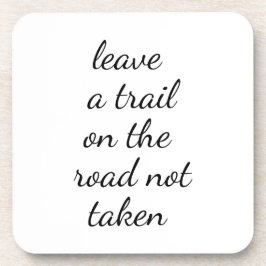 Väg som inte Underlägg med hårdplast