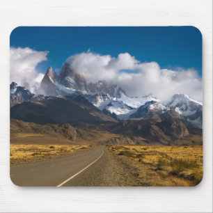 Väg som monterar Fitzroy, Patagonia Musmatta