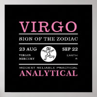 Våg-tecken på zodiaken, Astrologisk Poster