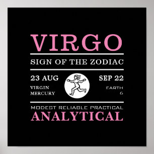 Våg-tecken på zodiaken, Astrologisk Poster