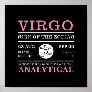 Våg-tecken på zodiaken, Astrologisk Poster