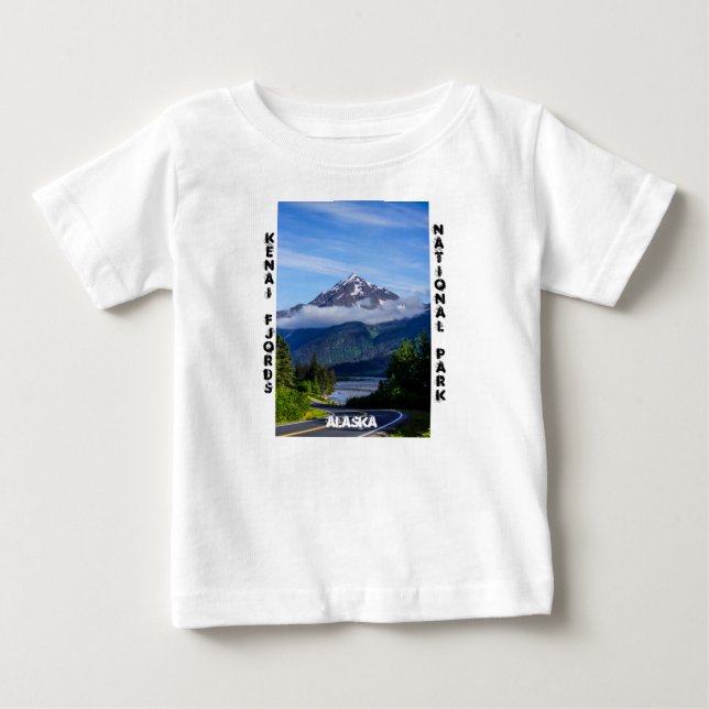 Väg through Alaksa T Shirt (Framsida)