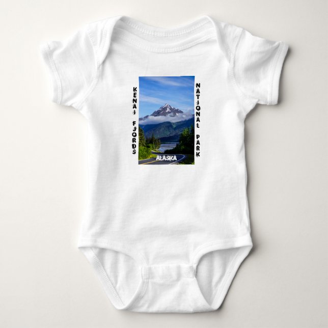 Väg through Alaksa T Shirt (Framsida)