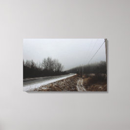 Väg till avgrunden canvastryck