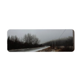 Väg till avgrunden returadress etikett