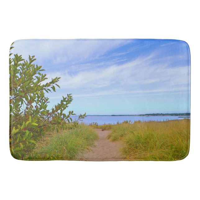 Väg till Beach Bath/Kitchen Mat Badrumsmatta (Framsidan)